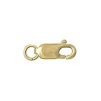 Lobster Claw Clasp 7x3mm 14k Yellow Gold (1-Pc)