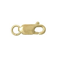 Lobster Claw Clasp 8x3.5mm 14k Yellow Gold (1-Pc)