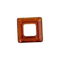 Swarovski Crystal 14mm Square Ring Copper 4439 (1-Pc)