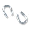 Sterling Silver Wire Protector Guard .50mm Hole (1-Pc)