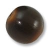 Horn Beads Round Brown 25mm (3-Pcs)