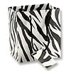 Zebra Print 4x4 Tote Gift Bag (10-Pcs)