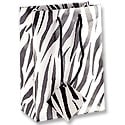 Zebra Print 4x6 Tote Gift Bag (10-Pcs)