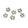 Spacer Bead Rings 3.8mm Sterling Silver (4-Pcs)