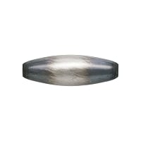 Sterling Silver 3x9mm Navajo Pearl Torpedo Bead