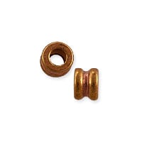 Spool Bead 2.5x3mm Copper (10-Pcs)