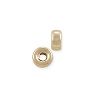 Rondelle Spacer Bead 3x1.5mm Gold Filled (1-Pc)