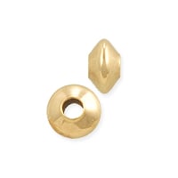 Saucer Bead 5x3mm Gold Filled (1-Pc)