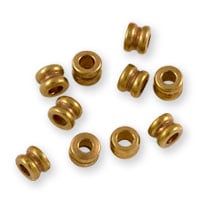 Heishi Spool Beads 3mm Brass (10-Pcs)