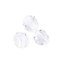 VALUED Faceted Round 4mm Crystal Beads (14