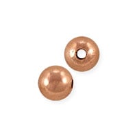 Round Bead 4mm Rose Gold Filled (1-Pc)