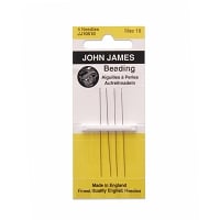 John James #10 English Beading Needles Heavy (4-Pcs)
