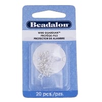 Wire Guard 4x1mm Silver Color (20 Pack)