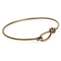 TierraCast Wire Bracelet with Hook Opening 7-1/2