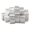 Silver Cotton Filled Jewelry Box #33 (Case of 100)
