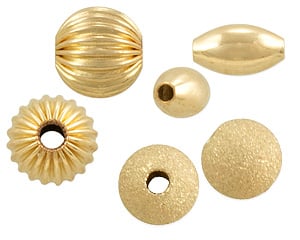 Gold Filled Beads 