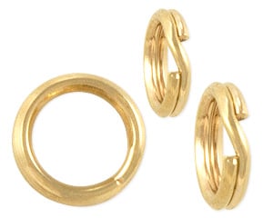 Gold Filled Split Rings