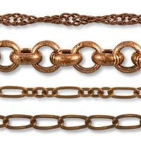 Antique Copper Plated Bulk Chain
