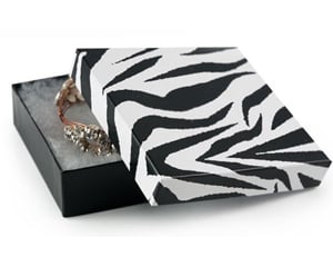 Zebra Print Boxes