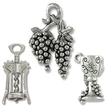 Wine and Cocktail Charms