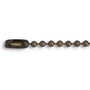 TierraCast Ball Chain 2.4mm with Connector Surgical Stainless Steel Brass Oxide (30" Length)