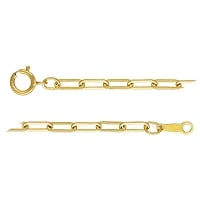 Flat Paperclip Chain 16