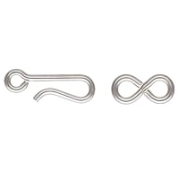 Hook and Eye Clasp Sterling Silver (Set)