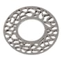 Filagree 26mm Open Round Connector Antique Silver