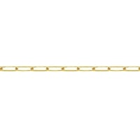 Flat Paperclip Chain 2.0x5.5mm Gold Filled (Priced per Foot)
