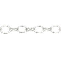 Figure 8 Chain 5.4x4.4mm Silver Plated (Priced per Foot)