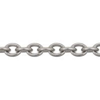 Cable Chain 3x4mm Surgical Stainless Steel (Priced Per Foot)