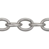 Cable Chain 7x9mm Surgical Stainless Steel (Priced Per Foot)