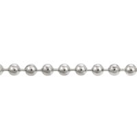 Ball Chain 2.4mm Silver Color (Priced per Foot)
