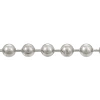 Ball Chain 3.2mm Silver Color (Priced per Foot)