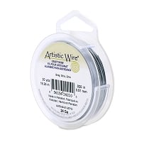 Artistic Wire 24ga Grey (20 Yards)