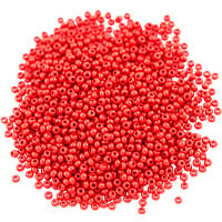 Preciosa Czech Seed Bead 11/0 Opaque Dark Red (10 Grams)