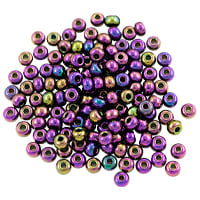 Preciosa Czech Seed Beads 6/0 Iris Purple (10 Grams)