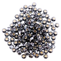 Preciosa Czech Seed Bead 6/0 Silver Lined Black Diamond (10 Grams)