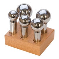 5 Piece Dapping Punch Set with Stand