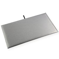 Standard Size Steel Grey Leatherette Display Pad