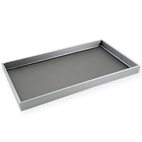 Standard Size Steel Grey Jewelry Tray 1