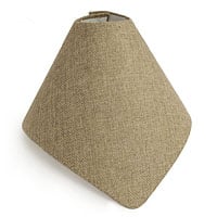 Foldable Necklace Cone Display Burlap