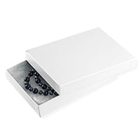 White Swirl Jewelry Box #53