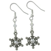 Glimmering Snowflakes Earring Project