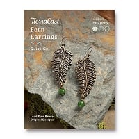 TierraCast Fern Earrings Kit Quick Kit