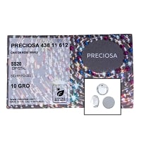 Preciosa Crystal VIVA12 Flat Back Rhinestone 4.7mm (SS20) (Factory Pack of 1440)