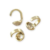 Bead Tip 5x3mm Gold Plated (10-Pcs)