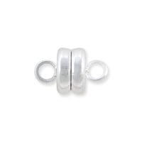 Magnetic Clasp 9x5.5mm Silver Plated (1-Pc)