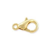 Lobster Claw Clasp 10x6mm Gold Plated (1-Pc)