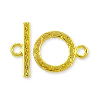 Toggle Clasp 15mm Gold Plated (Set)